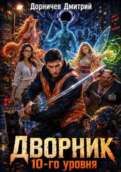 Скачать Дворник 10-го уровня. Том 4
